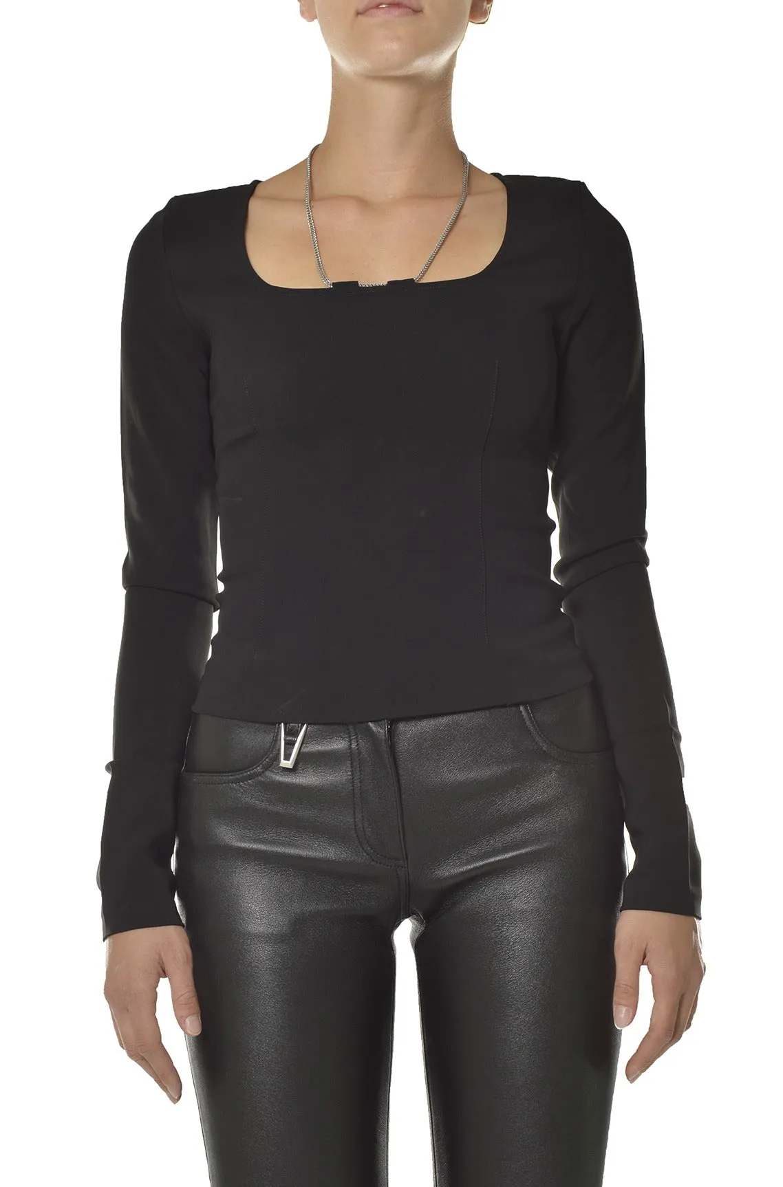 1017 ALYX 9SM Chain-Detailed Knitted Top