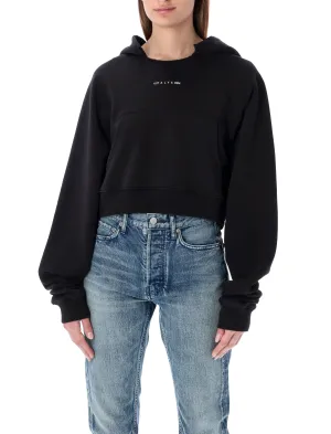 1017 ALYX 9SM Distressed Cropped Hoodie