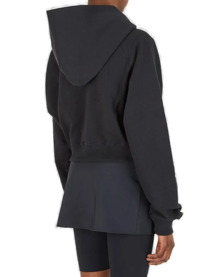 1017 ALYX 9SM Logo Printed Cropped Hoodie