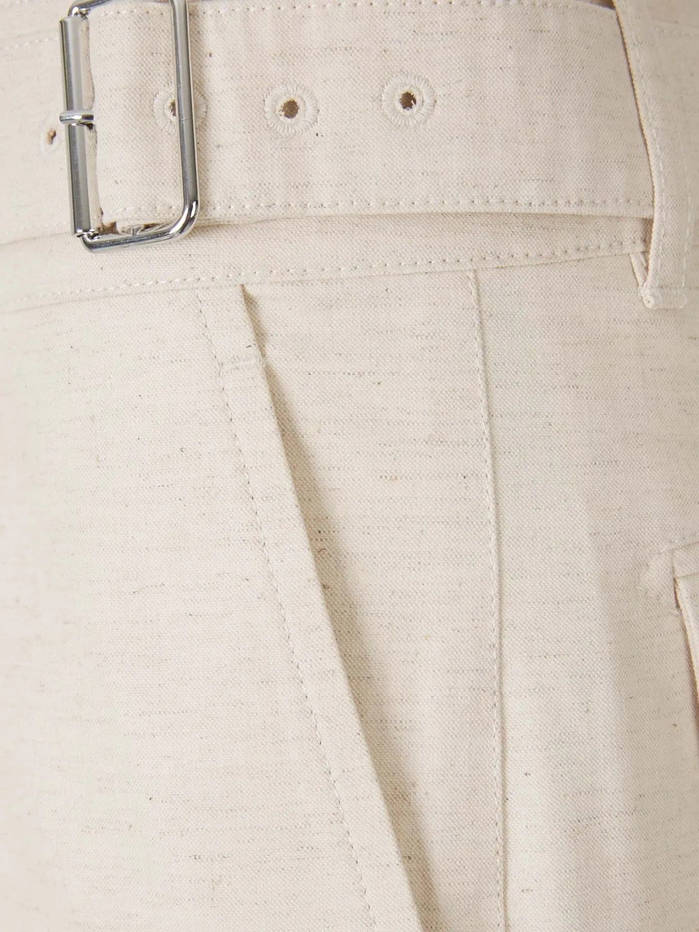 Acne Studios Buckle Detailed Bermuda Shorts