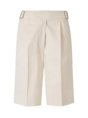 Acne Studios Buckle Detailed Bermuda Shorts