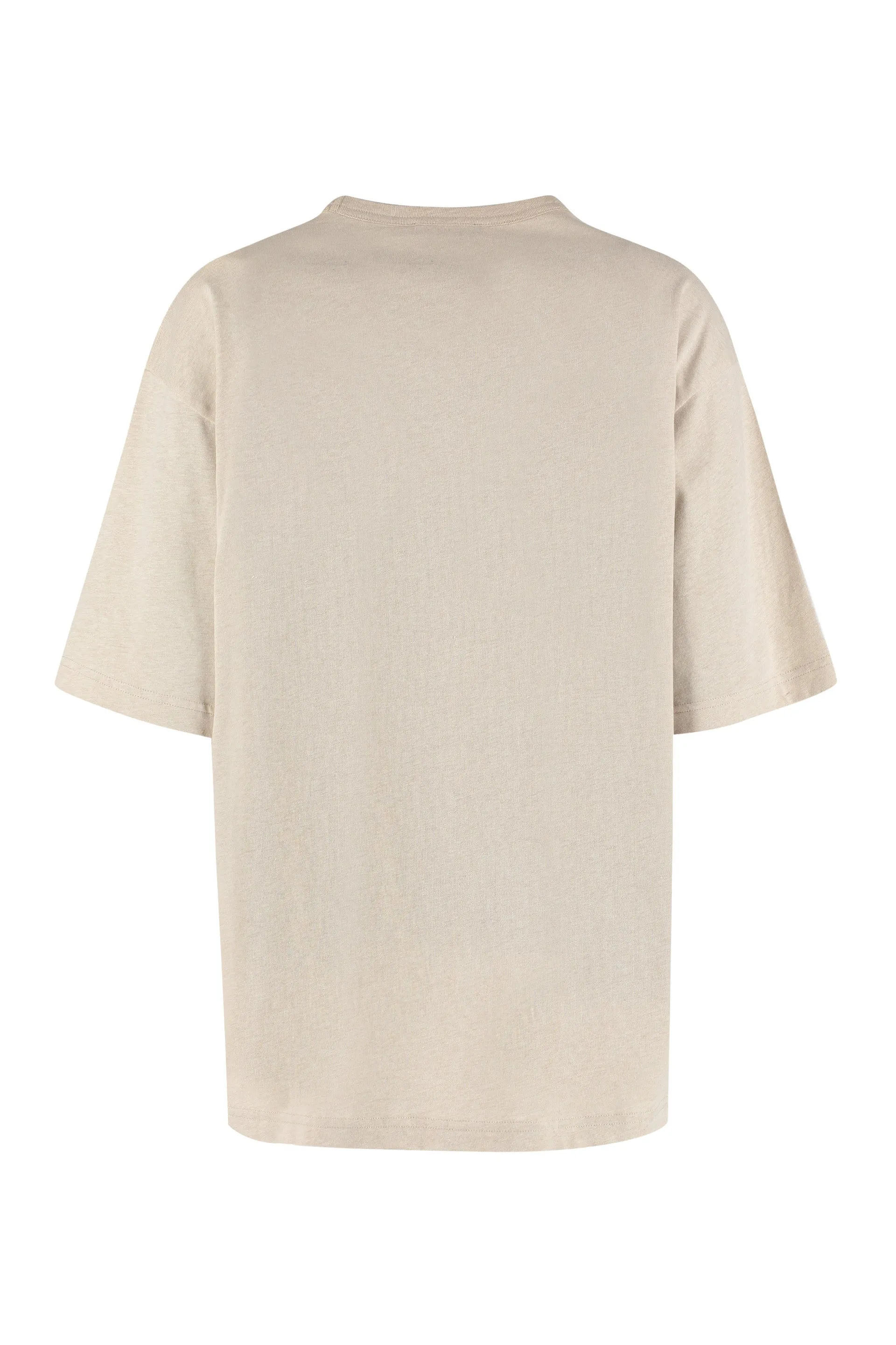 Acne Studios Face Patch Crewneck T-Shirt