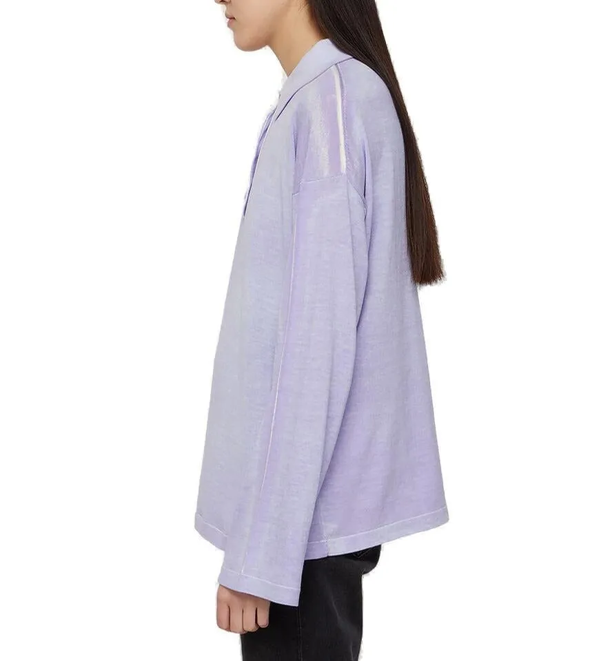 Acne Studios Long-Sleeved Polo Shirt