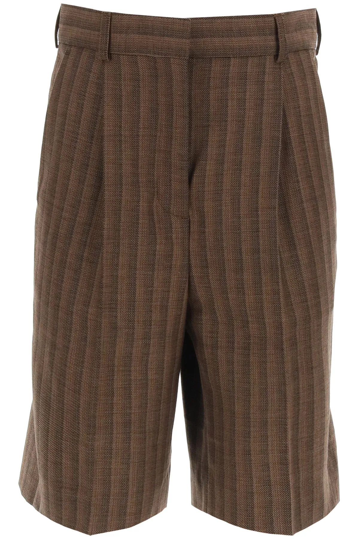 Acne Studios Striped Knee-Length Shorts
