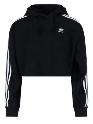 Adidas Adicolor Classics Drawstring Cropped Hoodie