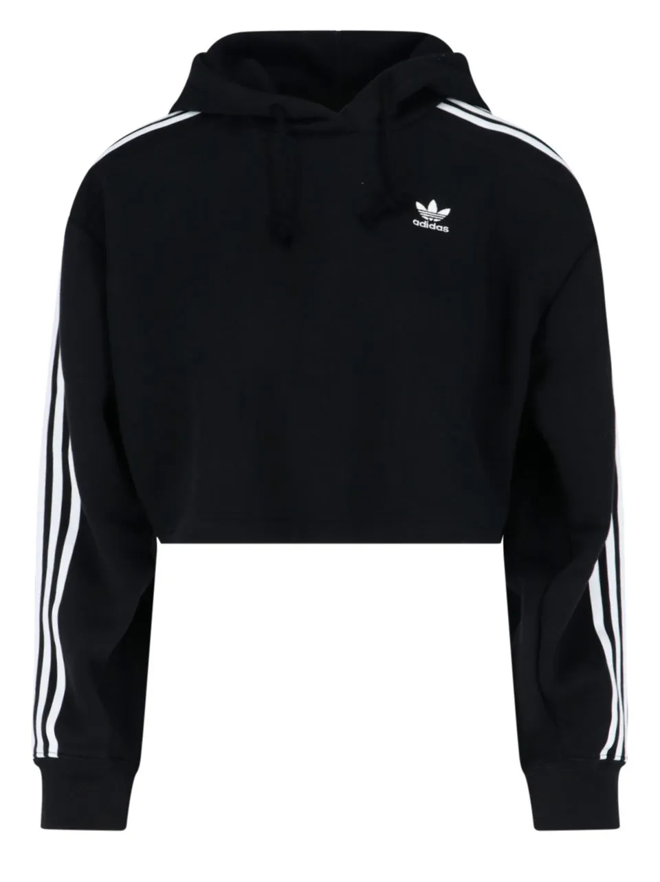 Adidas Adicolor Classics Drawstring Cropped Hoodie