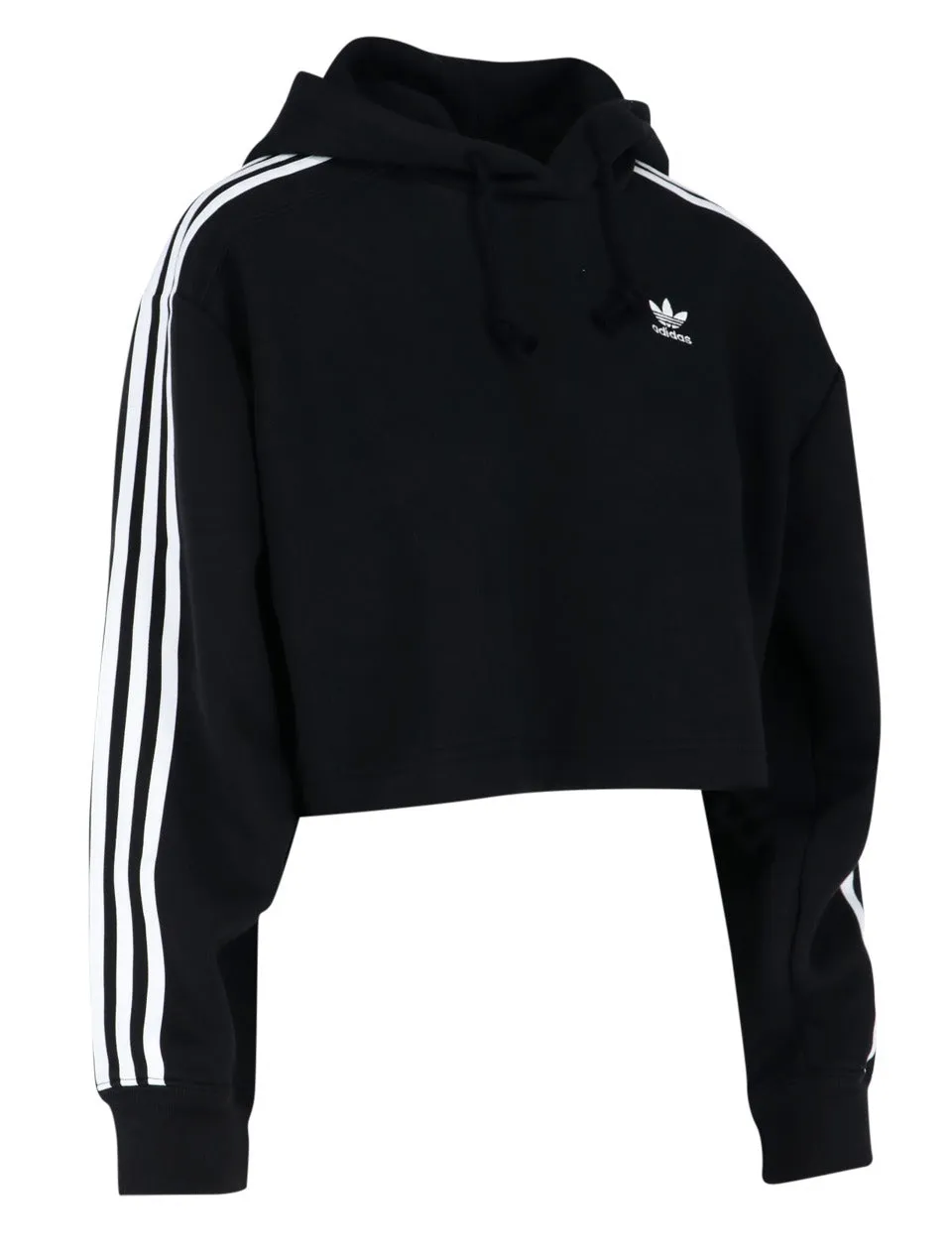 Adidas Adicolor Classics Drawstring Cropped Hoodie