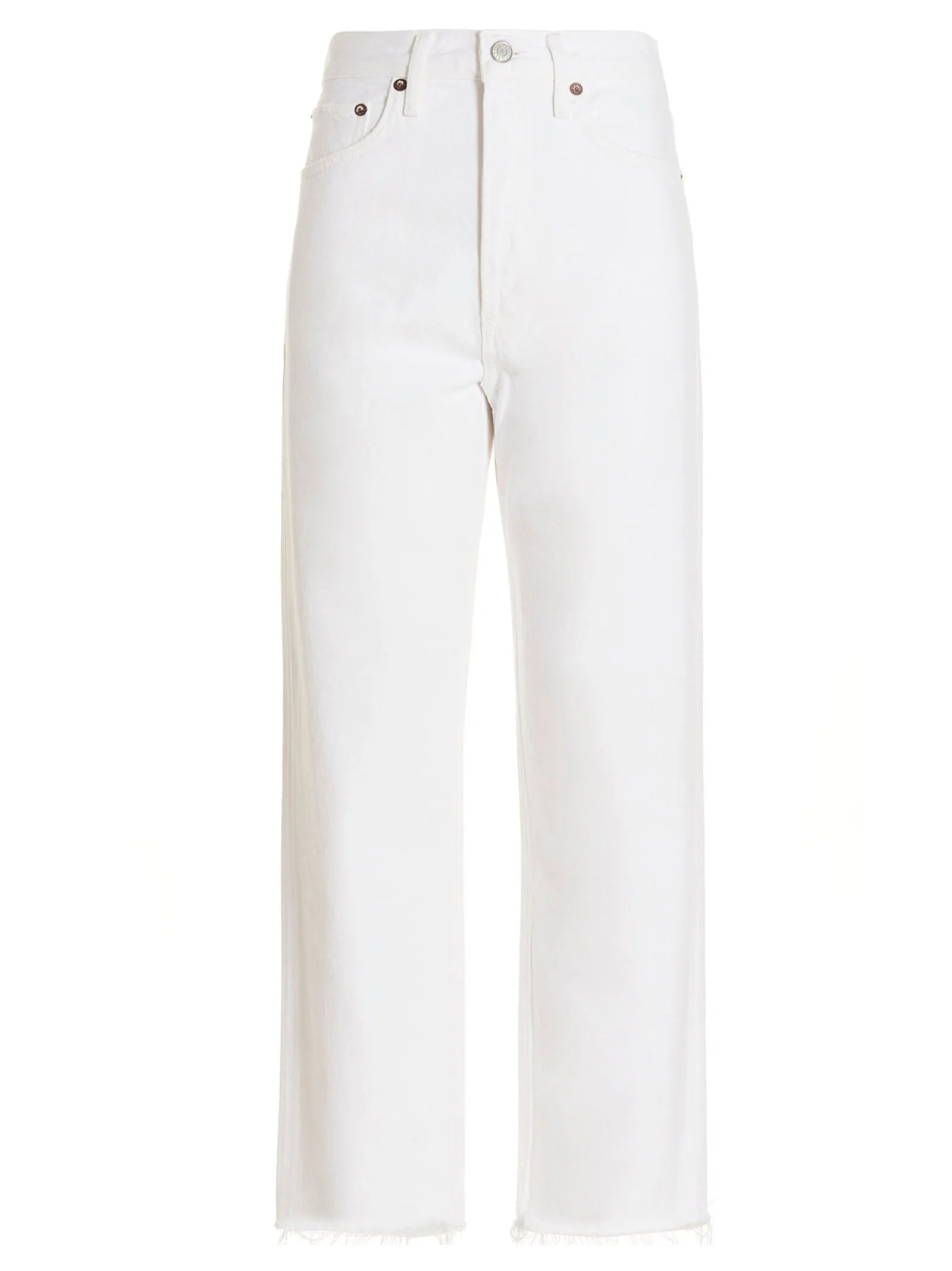 AGOLDE Straight Leg Denim Jeans
