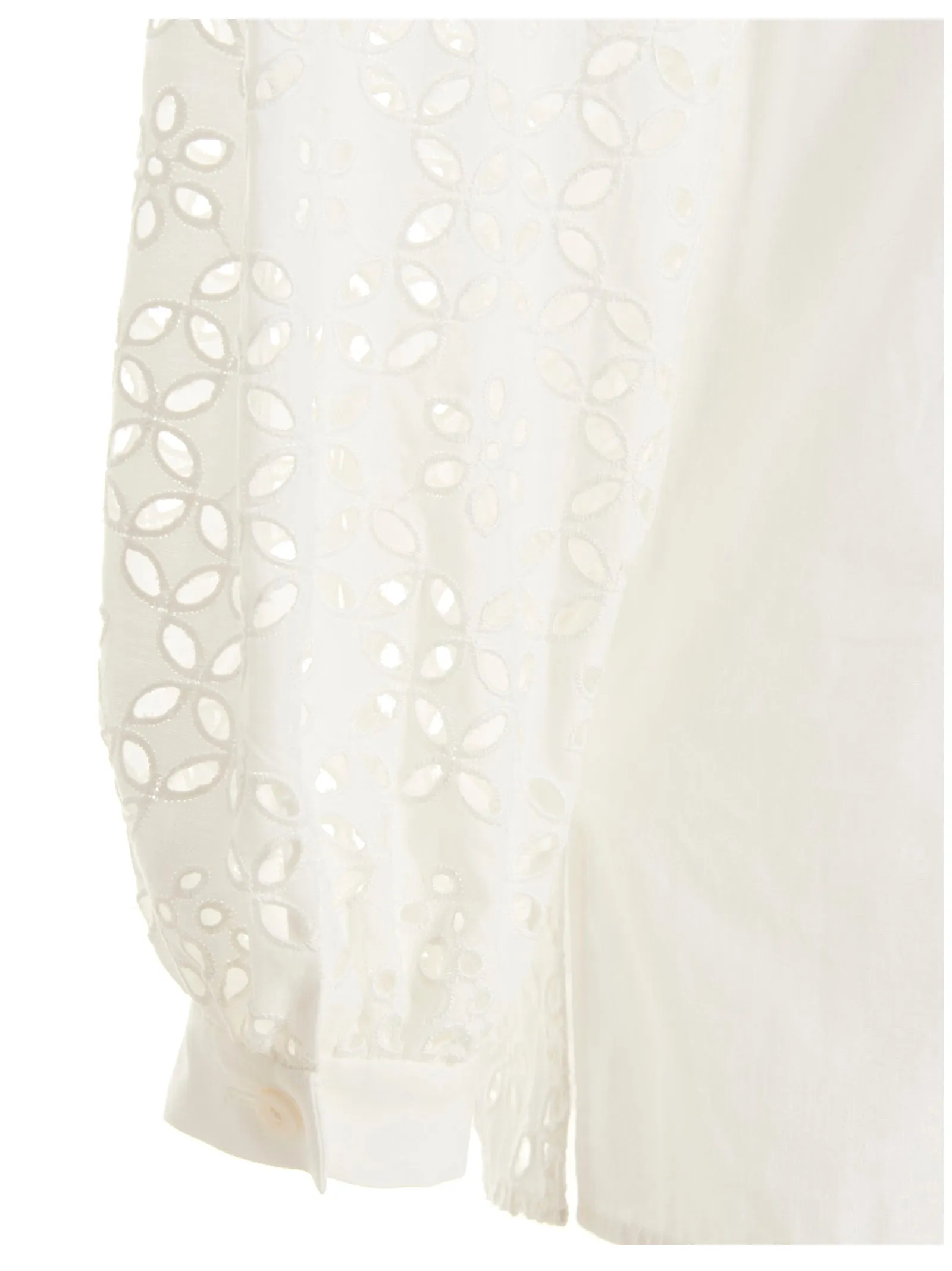 Alberta Ferretti Cut-Out Long-Sleeved Shirt