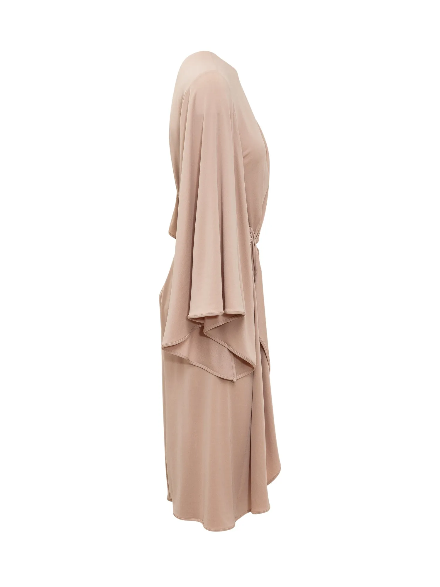 Alberta Ferretti Gathered Detail Midi Dress