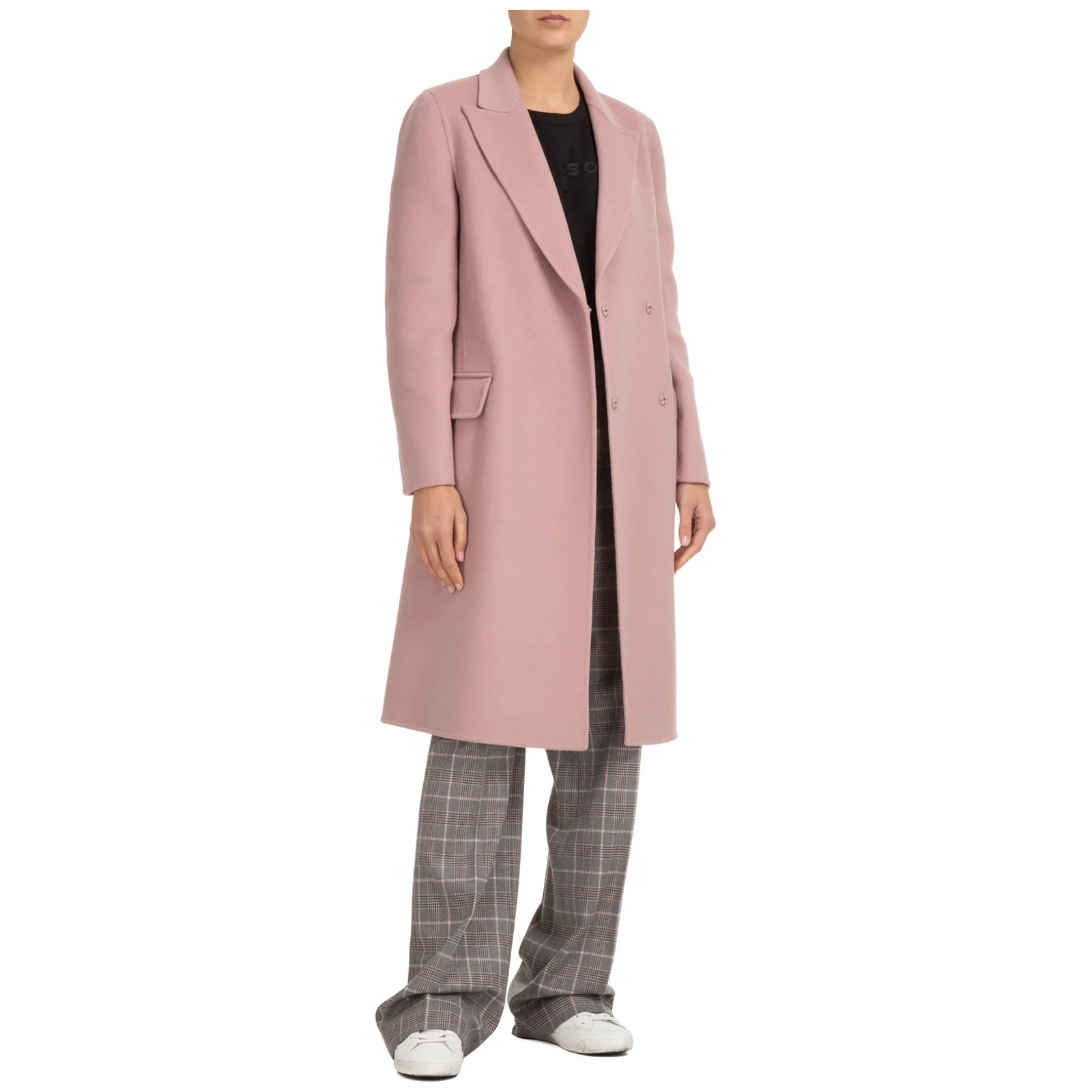 Alberta Ferretti Single Breasted Mid-Length Coat
