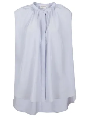 Alexander McQueen Button Detailed Sleeveless Top