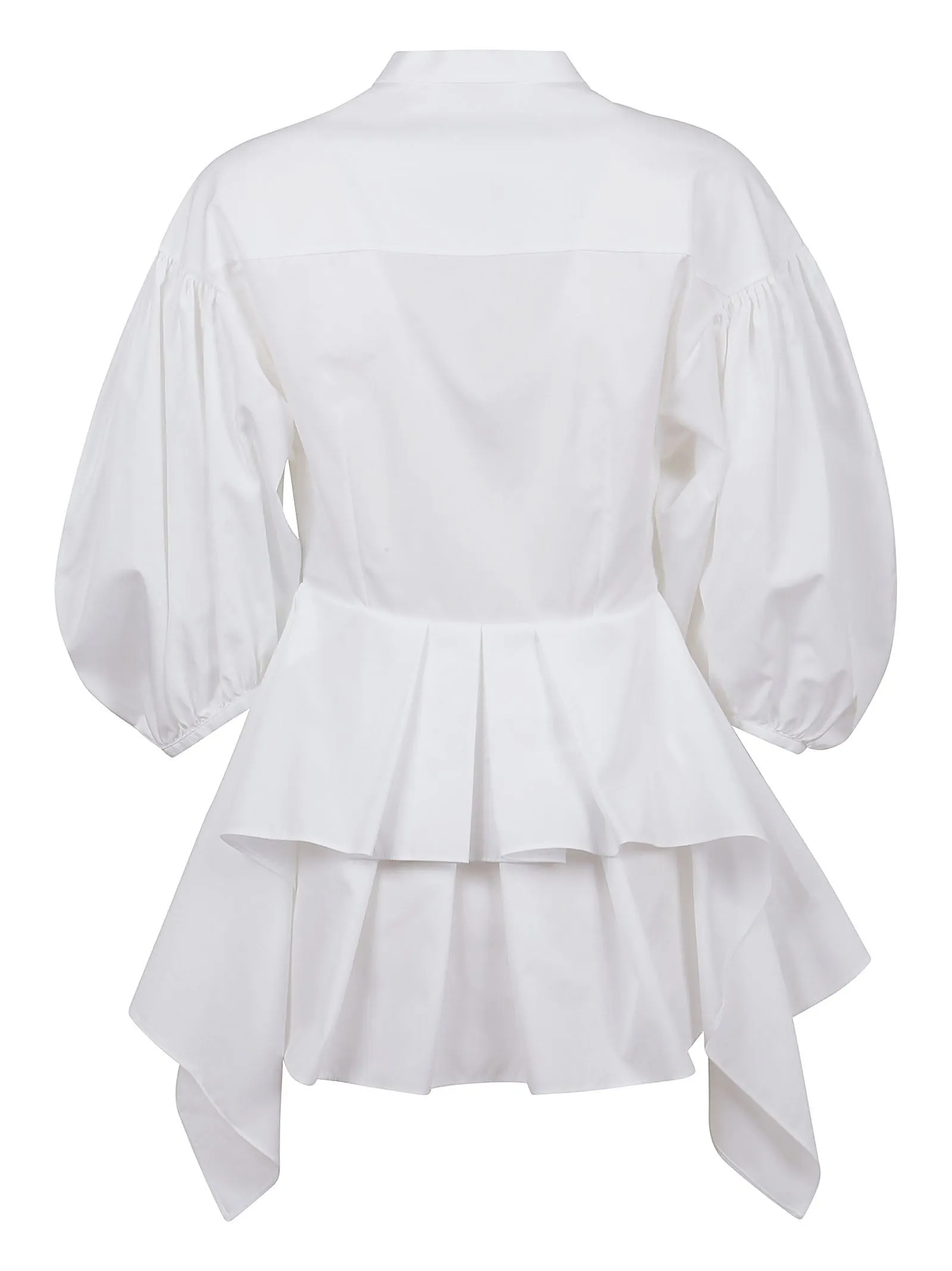 Alexander McQueen Buttoned Balloon-Sleeved Shirt