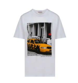 Alexander McQueen Graphic Printed Crewneck T-Shirt
