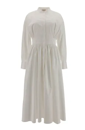 Alexander McQueen Long-Sleeved Shirt Dress