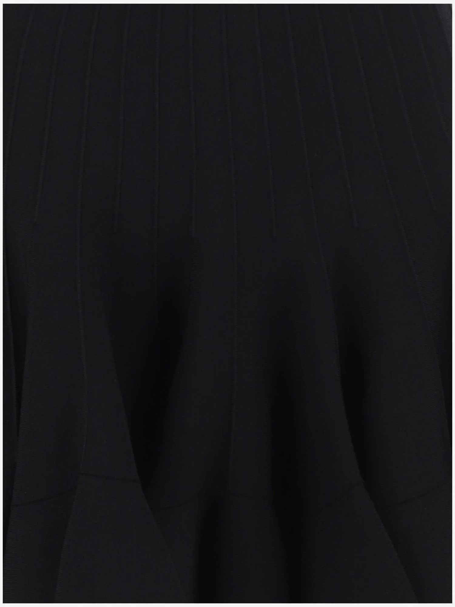 Alexander McQueen Ruffle Knit Mini Skirt