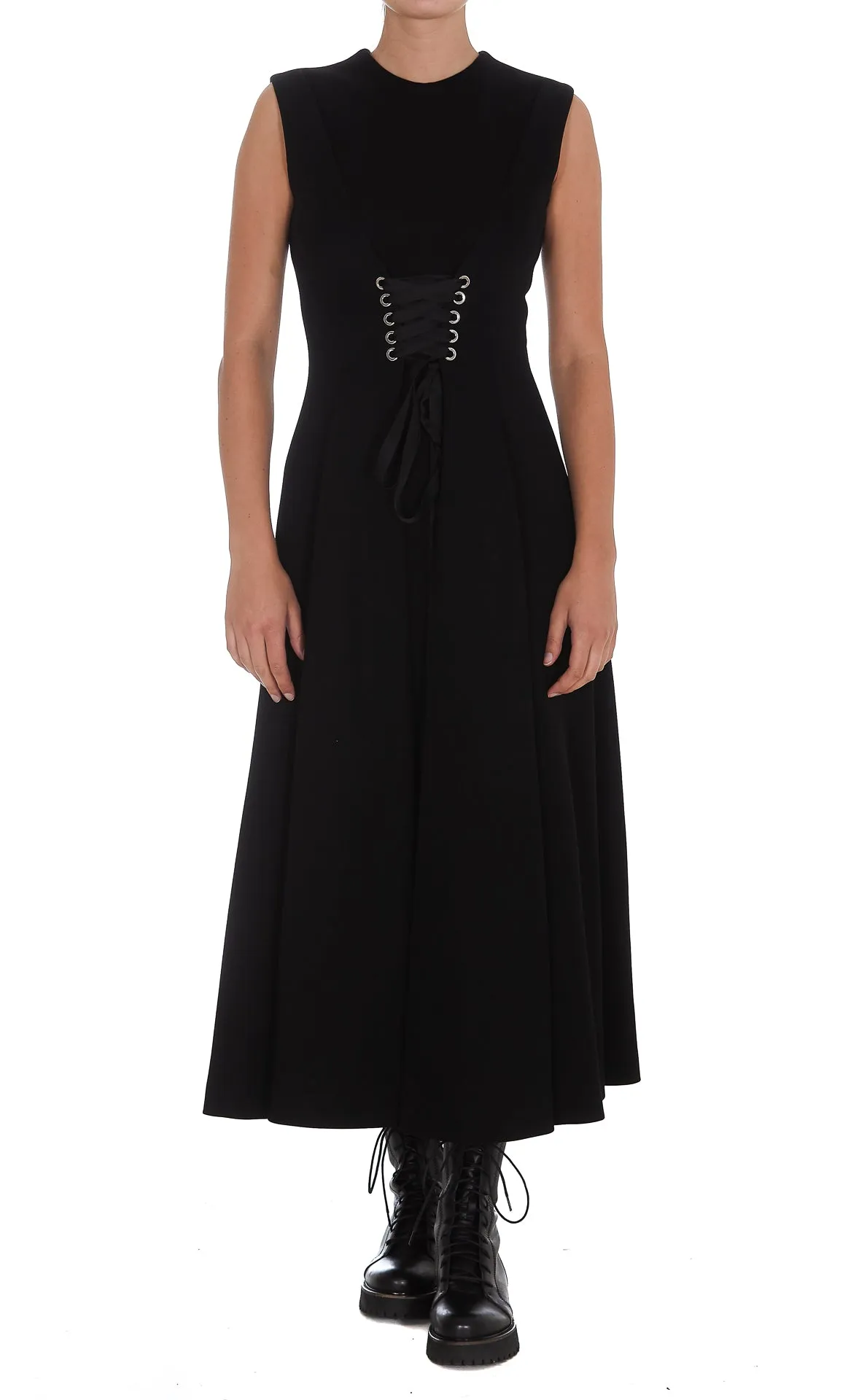 Alexander McQueen Sleeveless Midi Dress