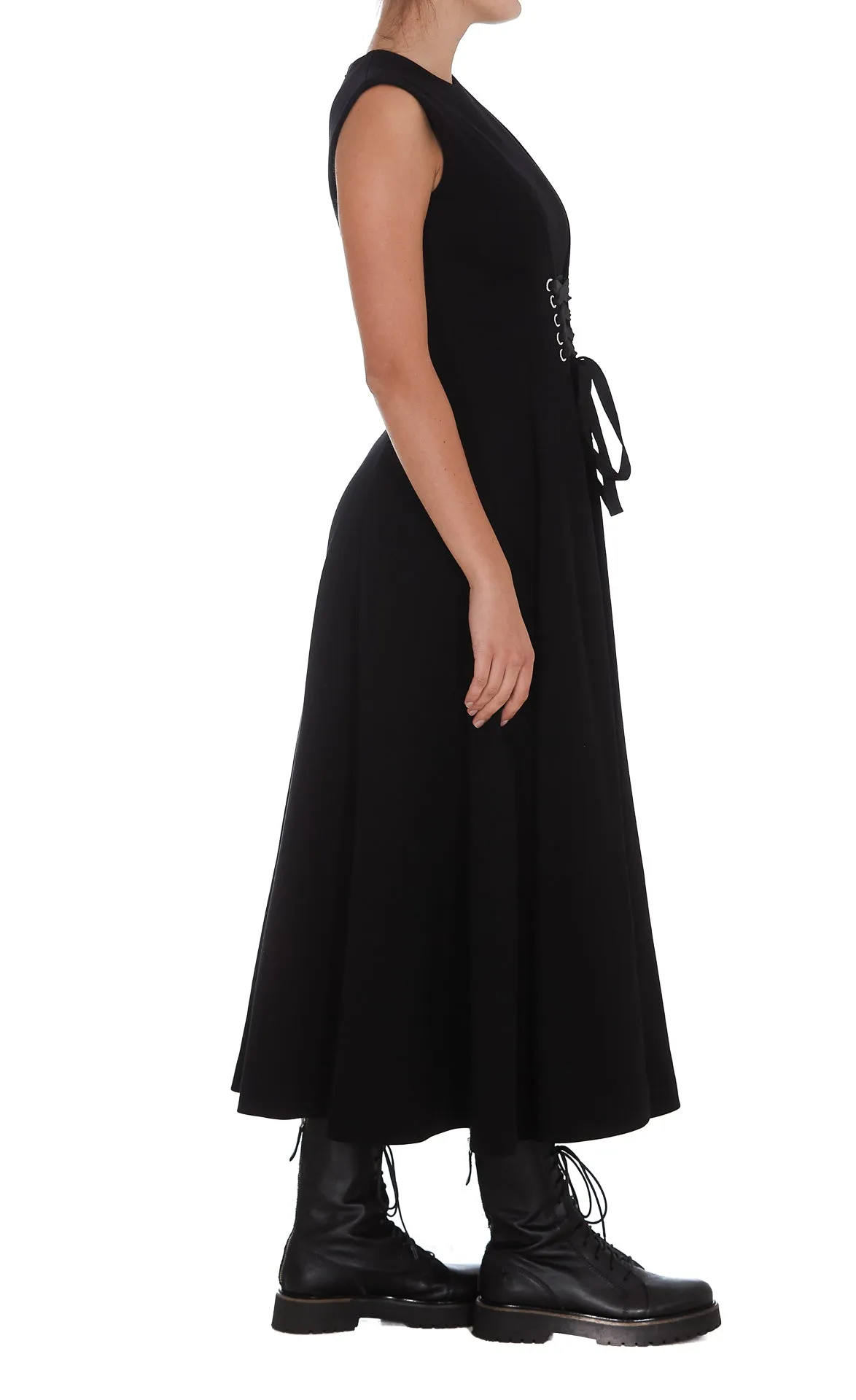 Alexander McQueen Sleeveless Midi Dress