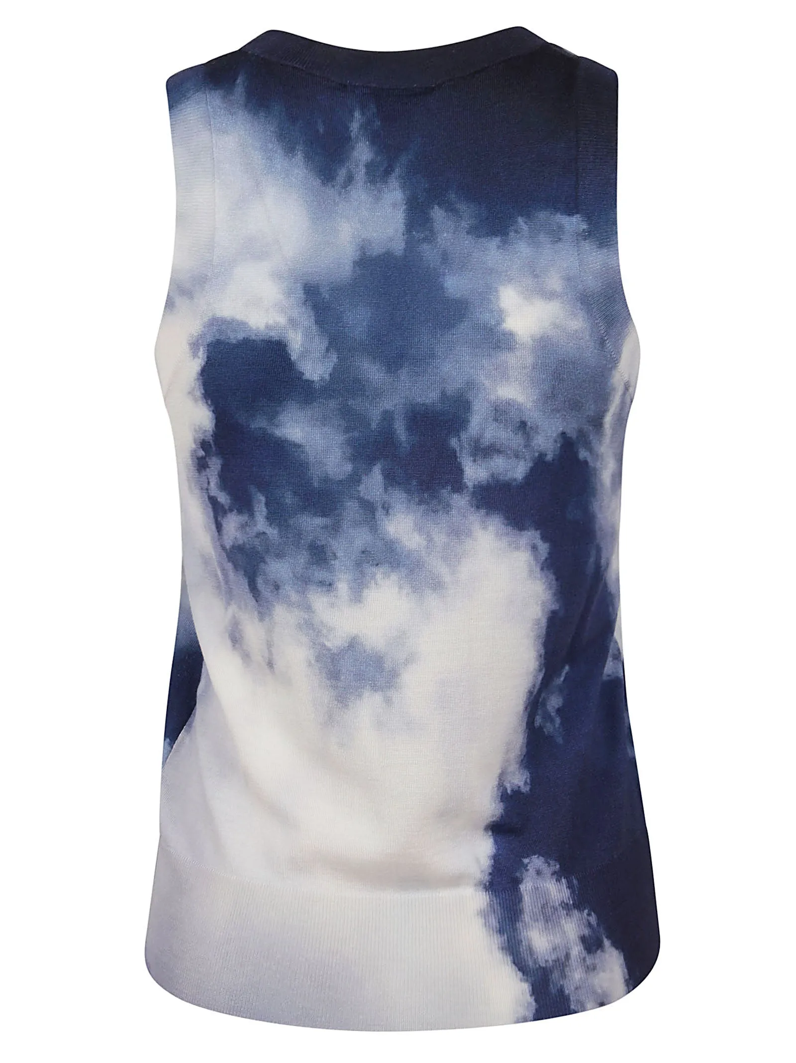 Alexander McQueen Sleeveless Ribbed Vest Top