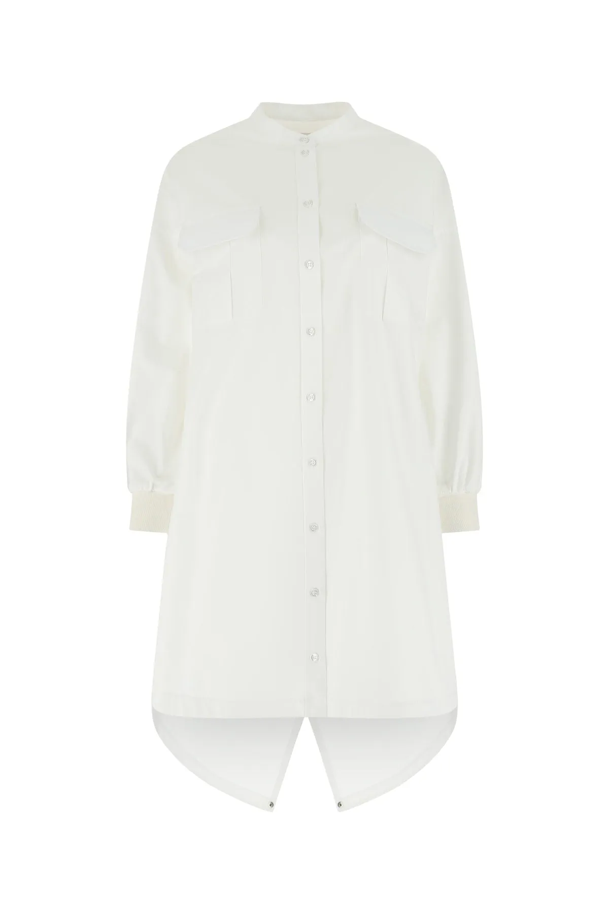 Alexander McQueen Split Hem Shirt Dress