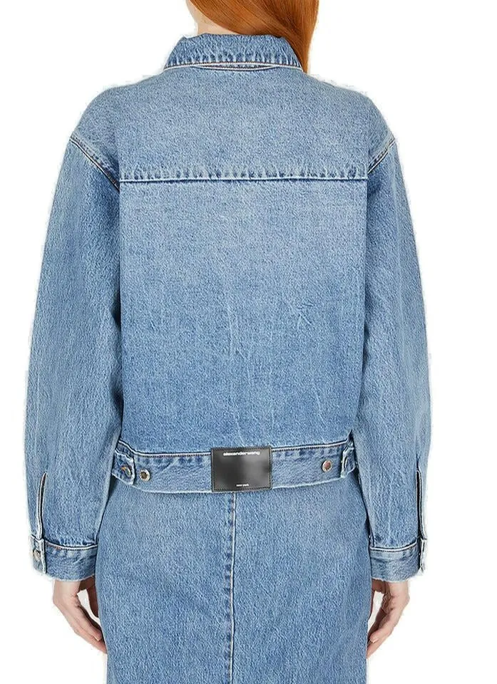 Alexander Wang Invisible Zip Boy Jacket