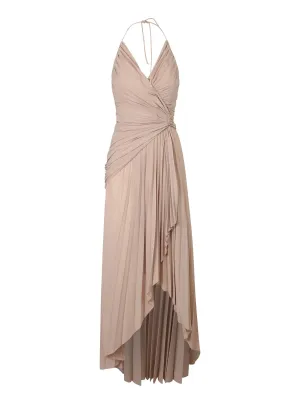 Alexandre Vauthier Draped Asymmetric Halterneck Dress