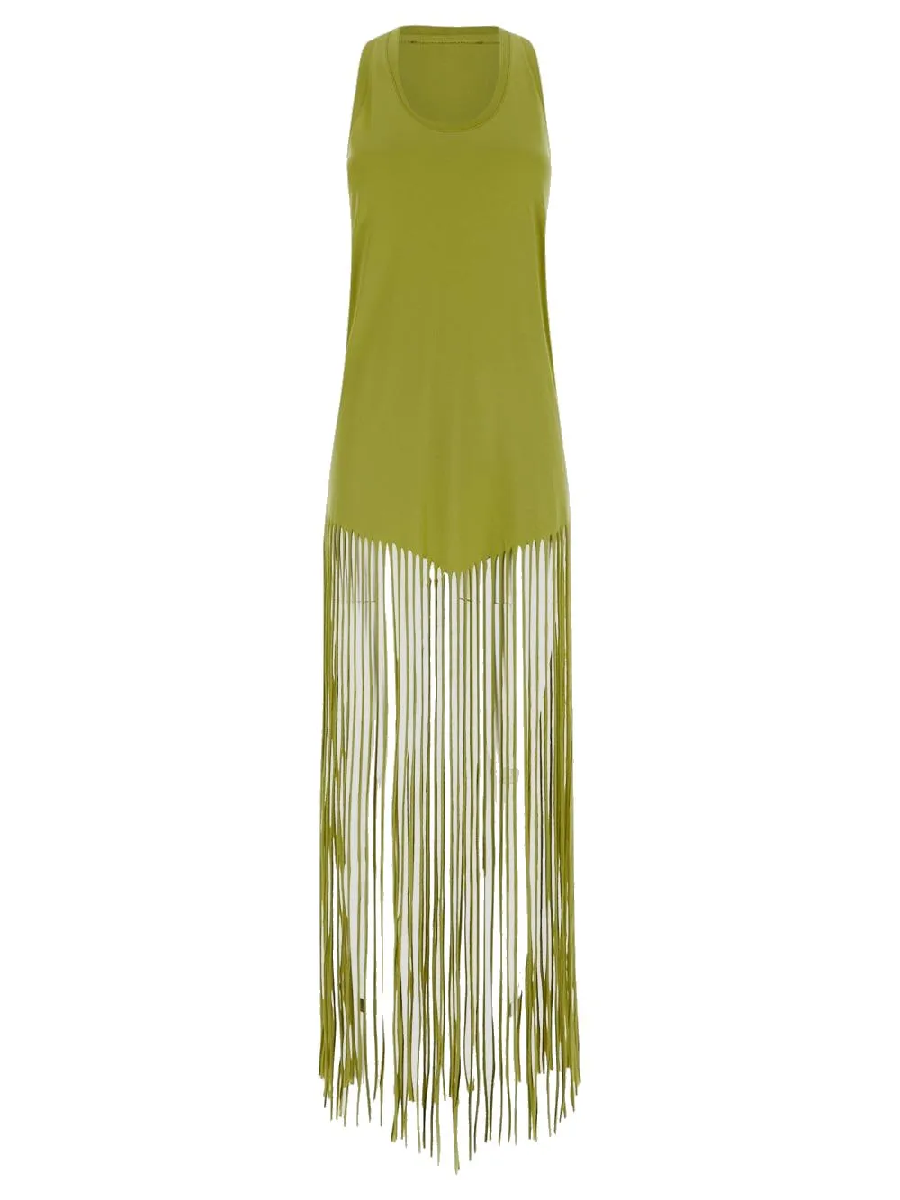 Alexandre Vauthier Sleeveless Fringed Mini Dress