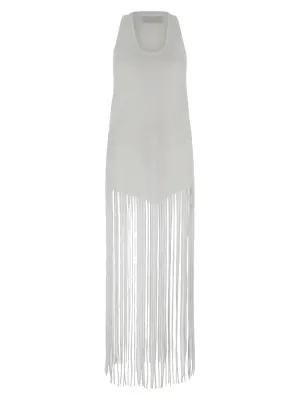 Alexandre Vauthier Sleeveless Fringed Mini Dress