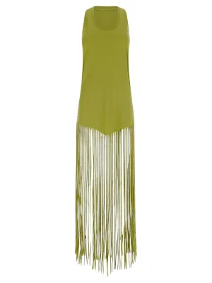 Alexandre Vauthier Sleeveless Fringed Mini Dress