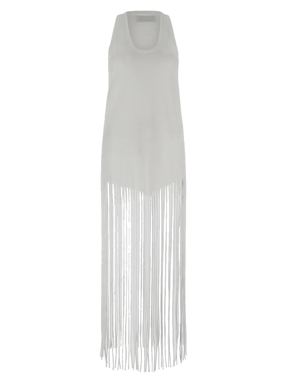 Alexandre Vauthier Sleeveless Fringed Mini Dress