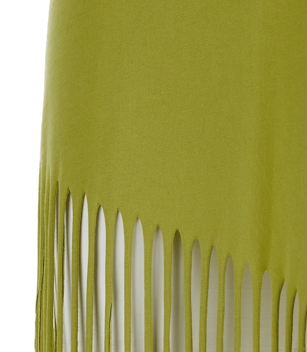 Alexandre Vauthier Sleeveless Fringed Mini Dress