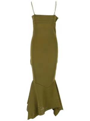 Alexandre Vauthier Spagetti Strap Fishtail Dress