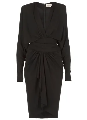 Alexandre Vauthier V-Neck Ruffled Dress