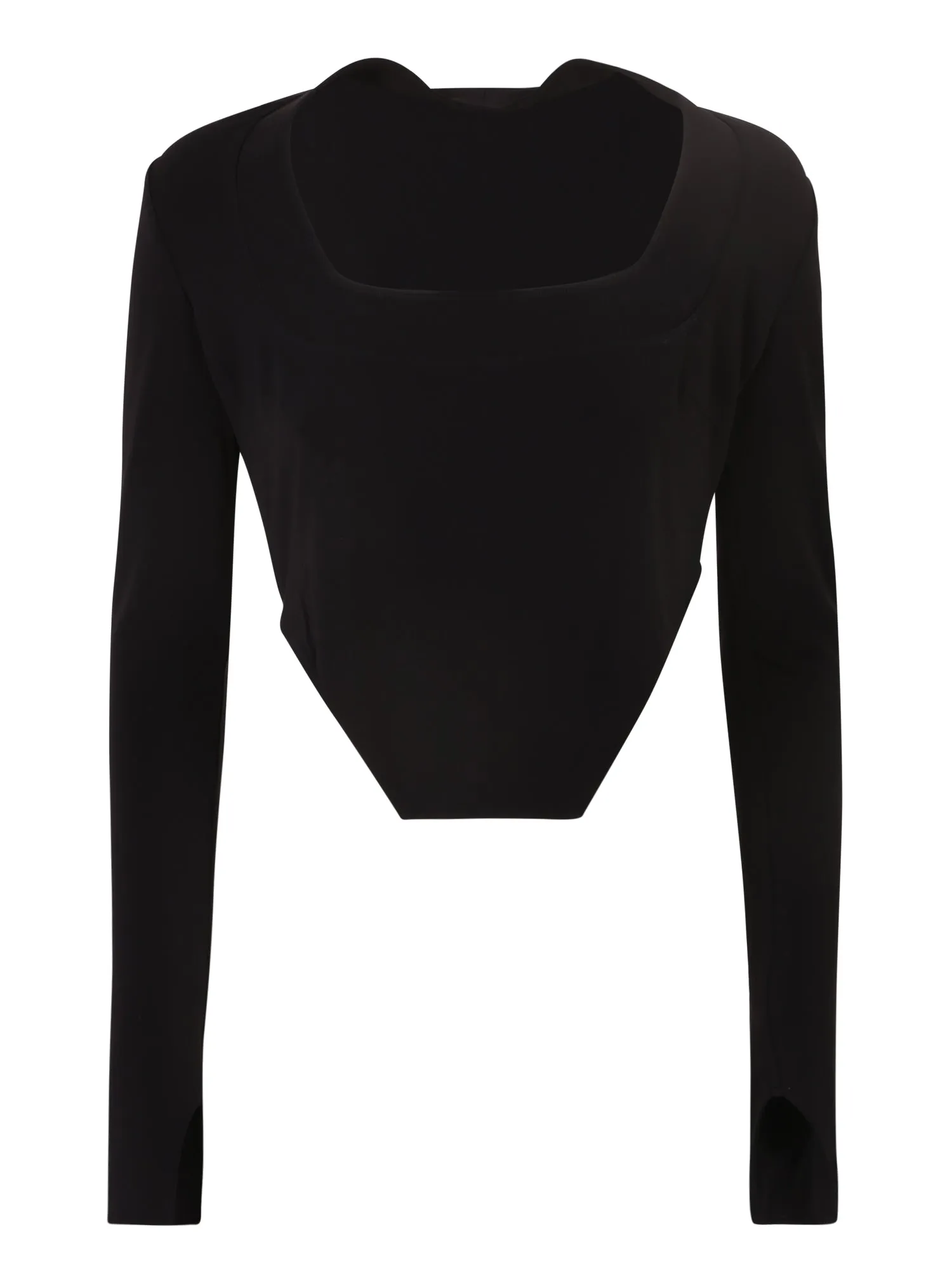 Ambush Cut-Out Cropped Top