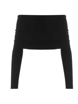 Ambush Off-Shoulder Long-Sleeved Top