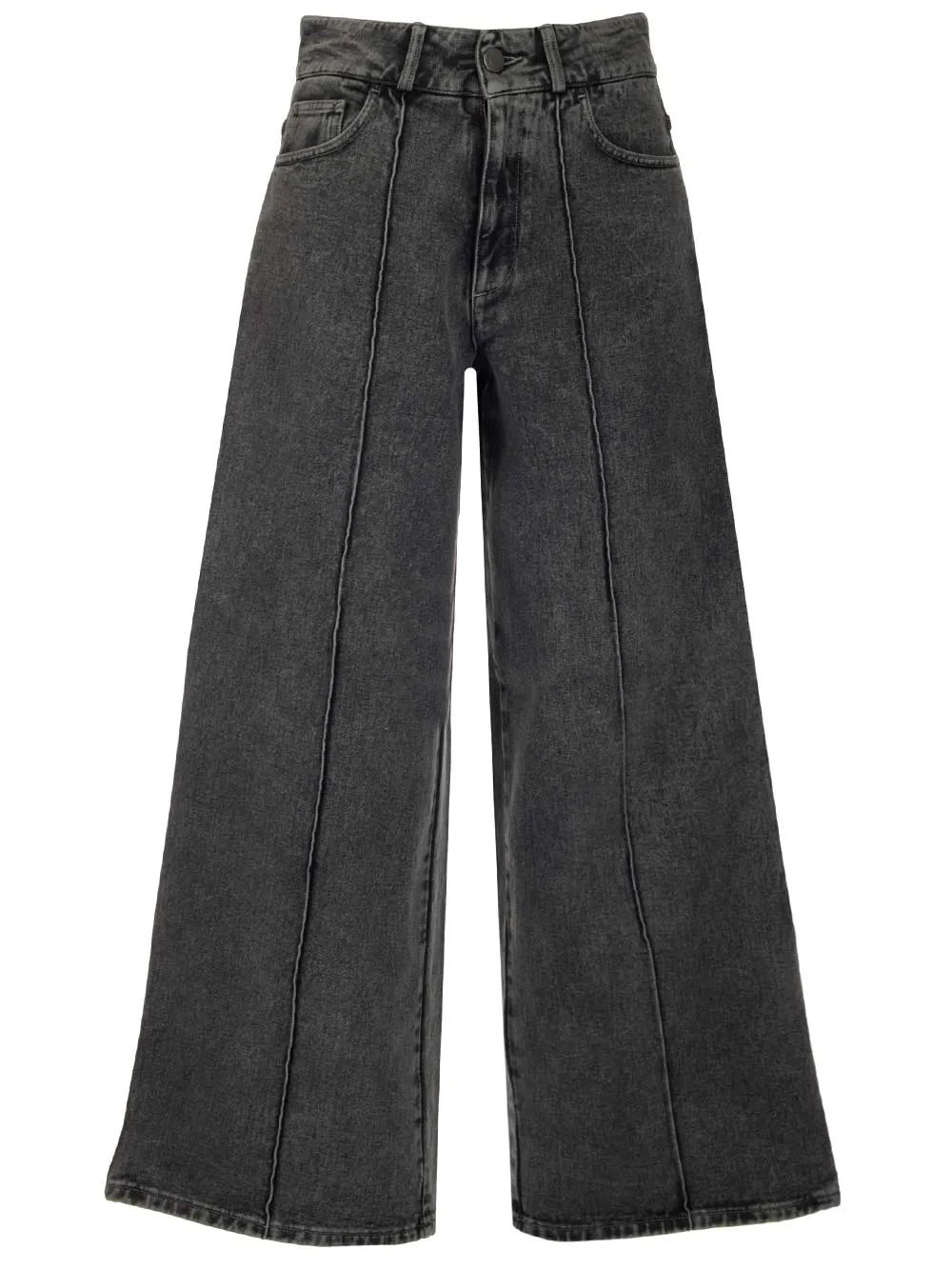 AMI High-Waist Large Fit Jeans
