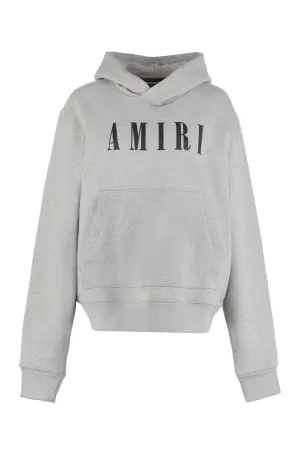 Amiri Logo-Print Jersey Knit Hoodie