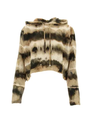 Amiri Oversized Tie-Dye Drawstring Hoodie