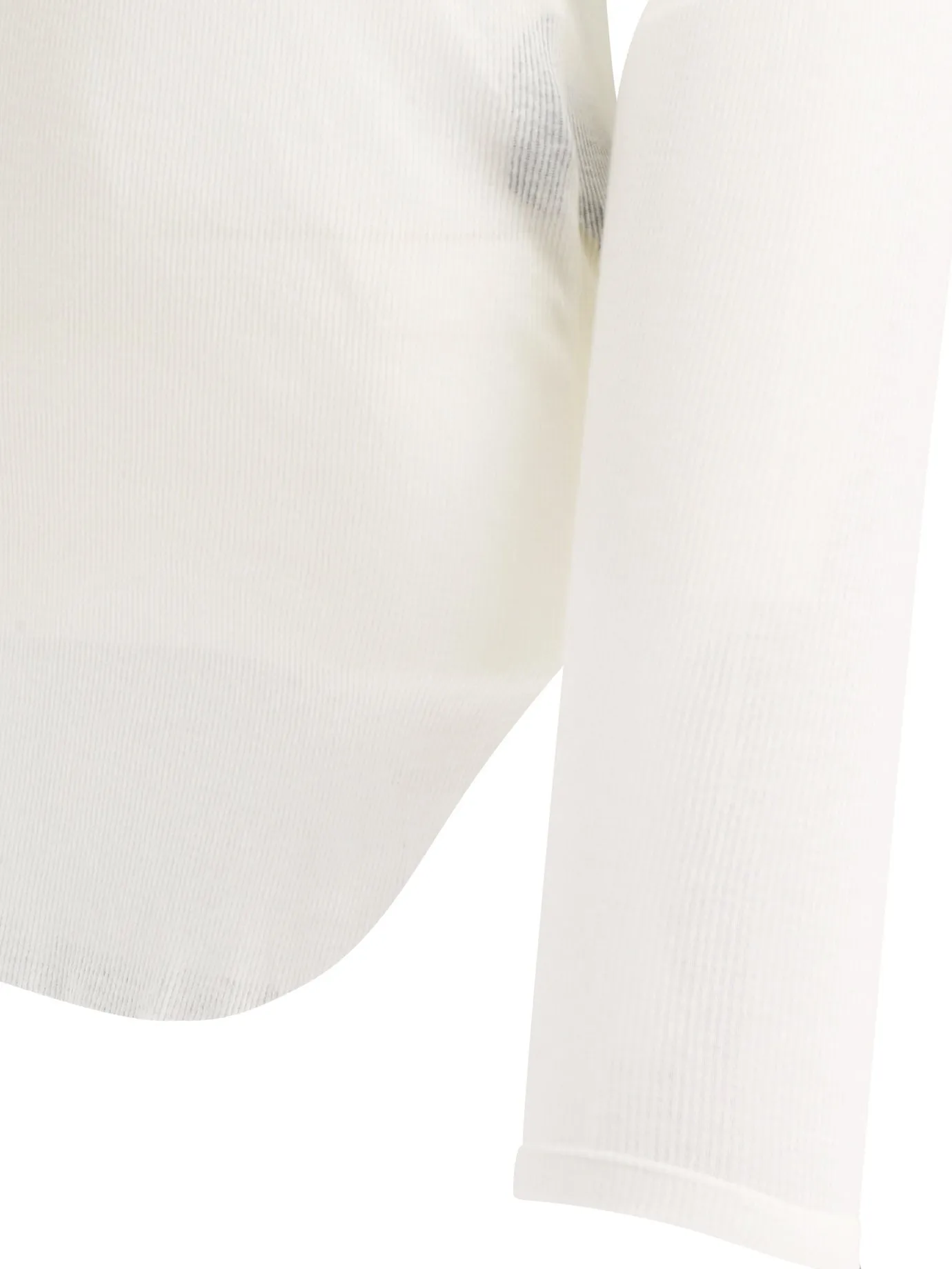 Ann Demeulemeester Karo Long-Sleeve Top