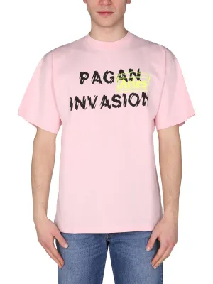 Aries Pagan Invasion Printed T-Shirt