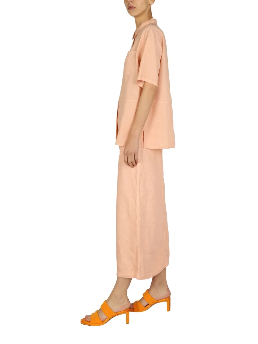 Aspesi Boxy Fit Short-Sleeved Shirt