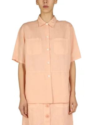 Aspesi Boxy Fit Short-Sleeved Shirt