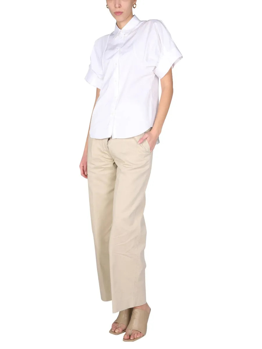 Aspesi Regular Fit Short-Sleeved Shirt
