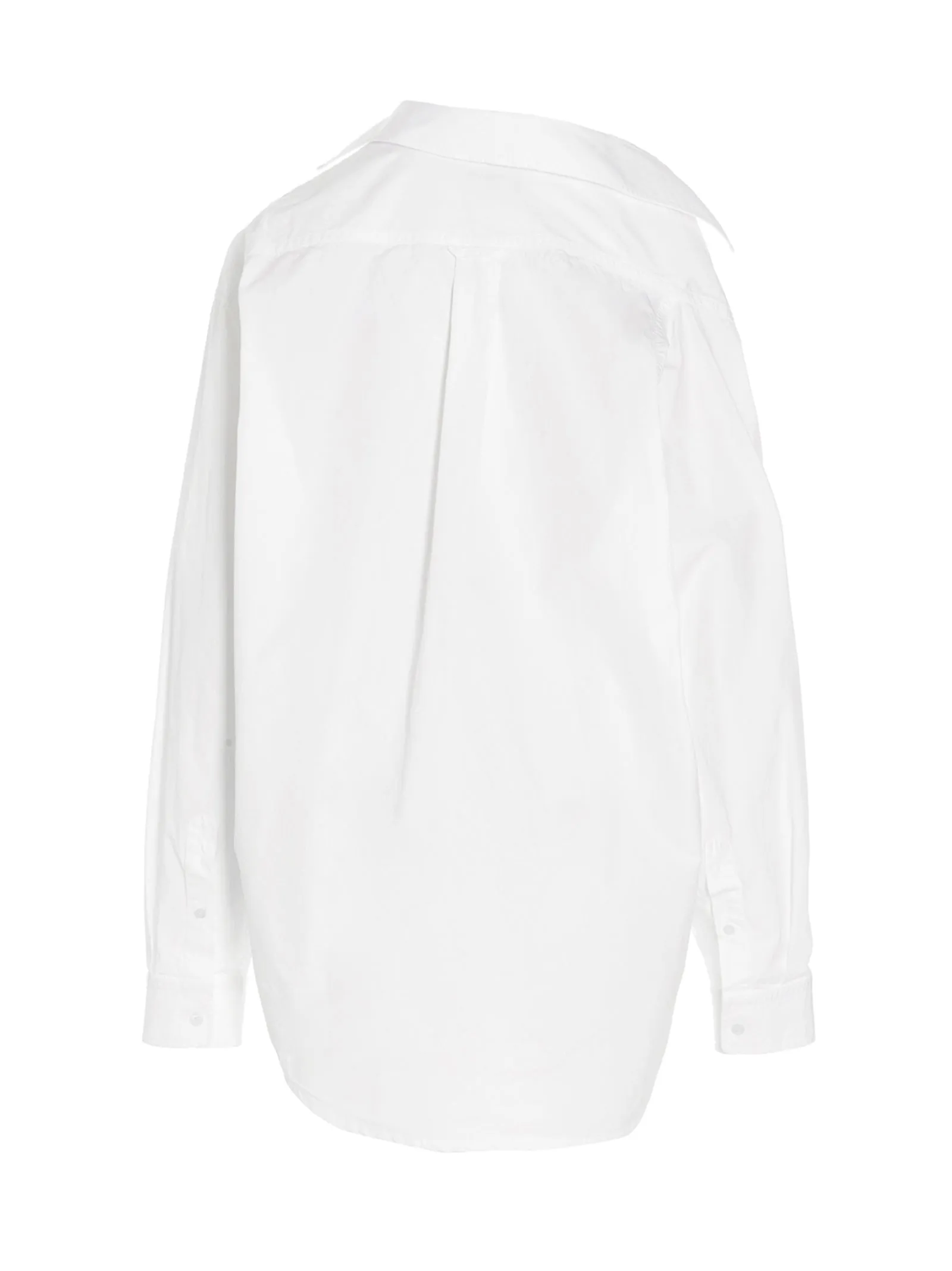 Balenciaga Asymmetric Off-The Shoulder Shirt