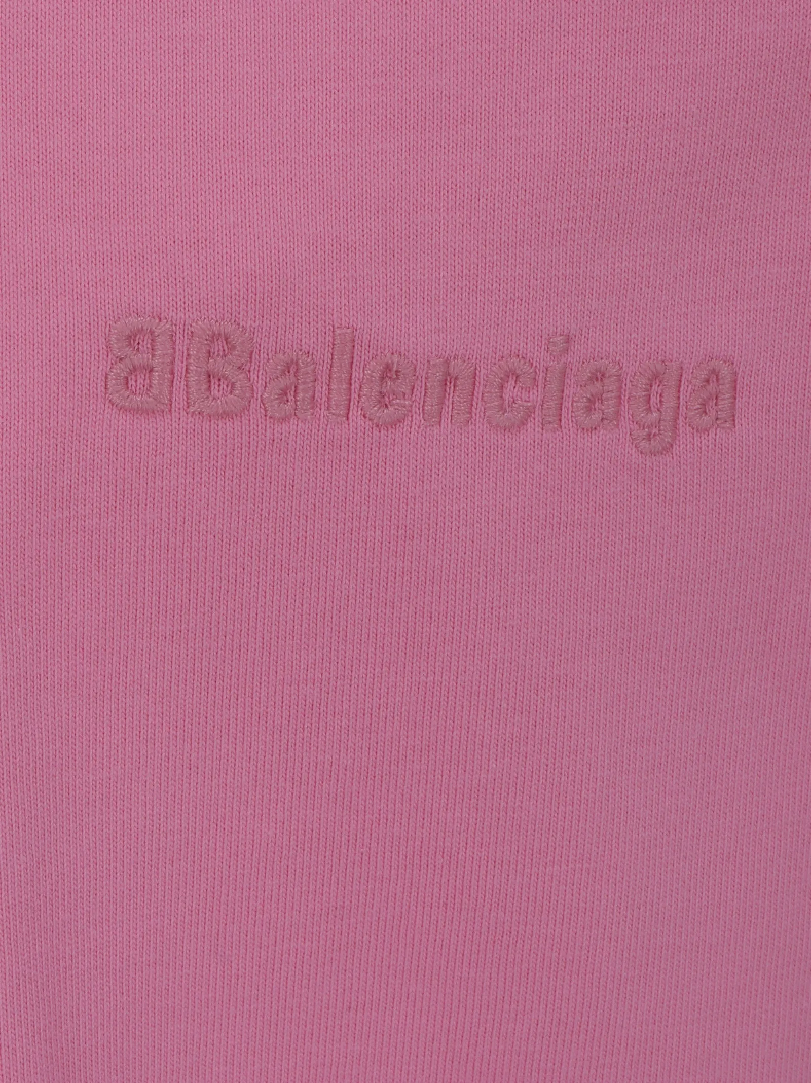 Balenciaga Logo Embroidered T-Shirt