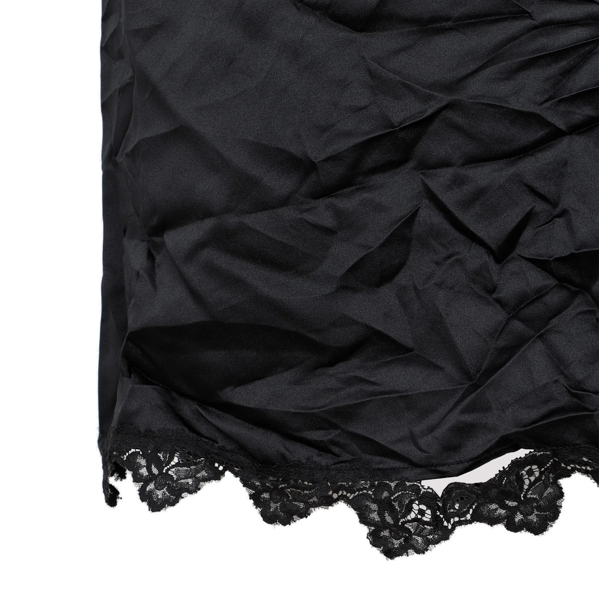 Balenciaga Logo Printed Crinkled T-Shirt Dress