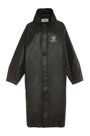 Balenciaga Oversized Hooded Coat