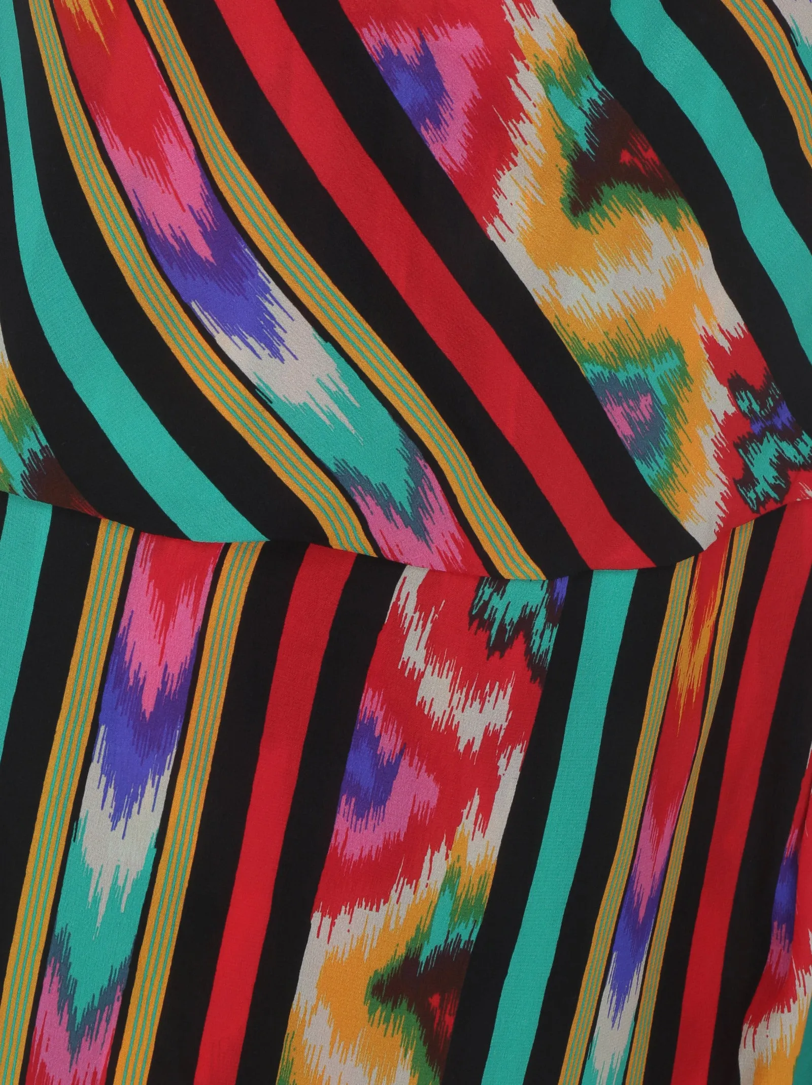 Balmain Abstract Printed Spaghetti Strap Dress
