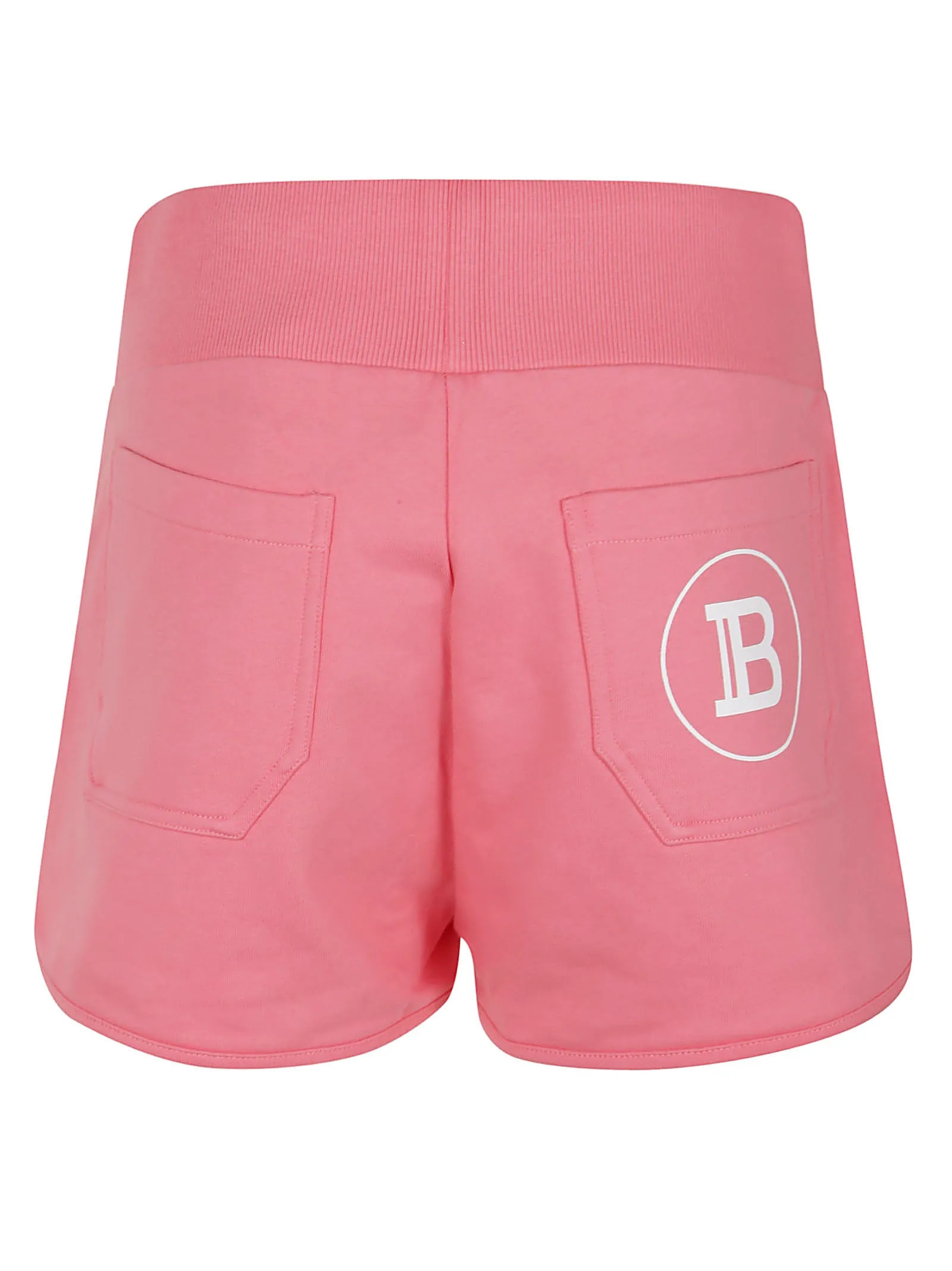 Balmain Logo Printed Low-Waisted Drawstring Shorts