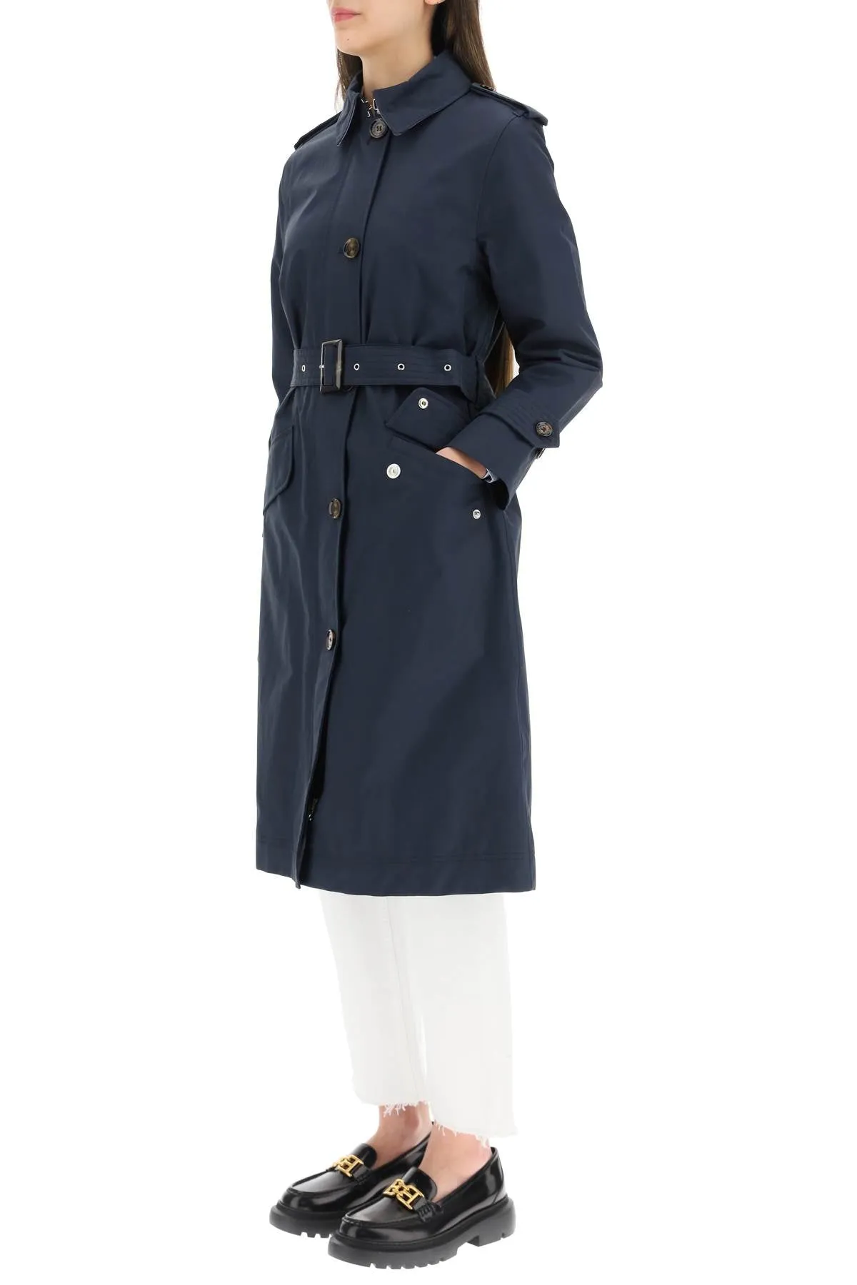 Barbour Belted Waist Trench Coat